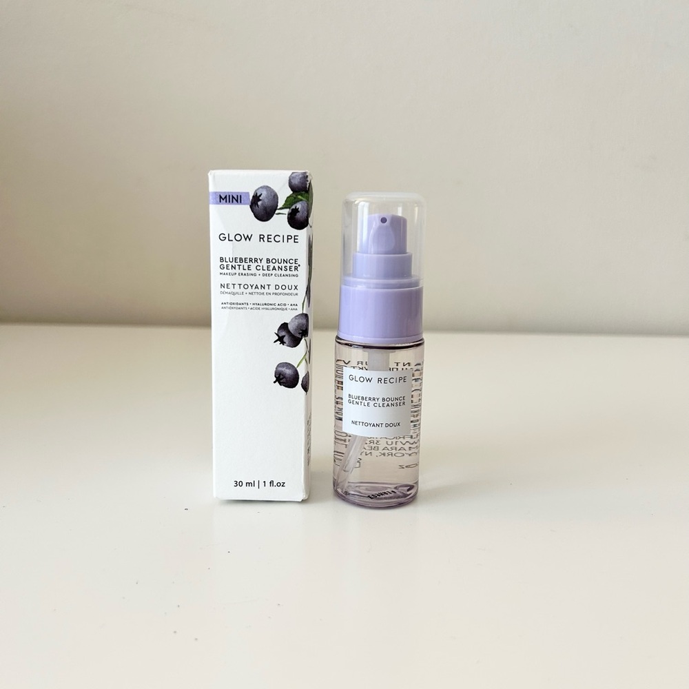 🌸GLOW RECIPE Blueberry Bounce Gentle Cleanser Mini 30 mL